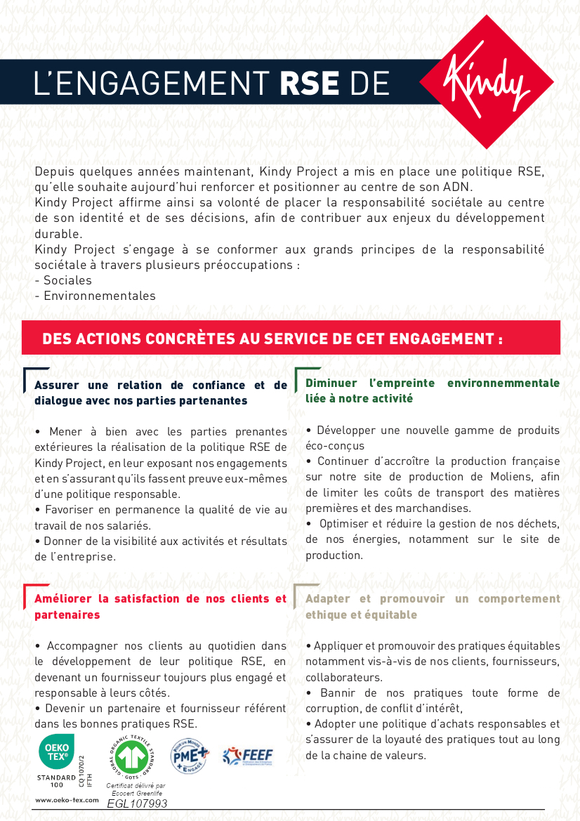 Nos engagements RSE